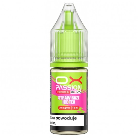 Liquid OX Passion 10ml Straw Razz Ice Tea 20mg