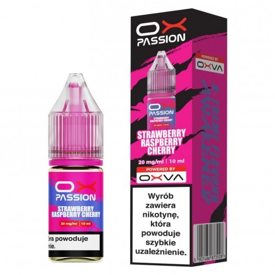 Liquid OX Passion 10ml Strawberry Raspberry Cherry 20mg
