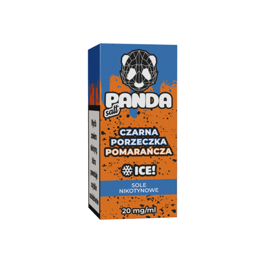 Liquid Panda Double Salt 10ml - Czarna porzeczka Pomarańcza Ice 20mg