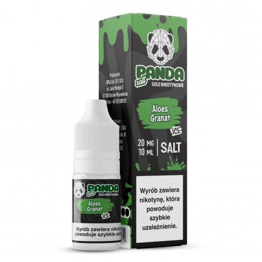 Liquid Panda Salt 10ml Aloes Granat Ice 20mg