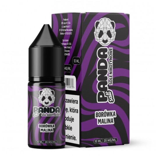 Liquid Panda Salt 10ml Borówka Malina Ice 20mg