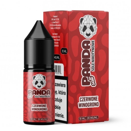 Liquid Panda Salt 10ml Czerwone Winogrono 20mg