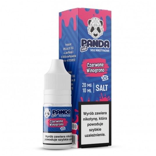 Liquid Panda Salt 10ml Czerwone Winogrono 20mg