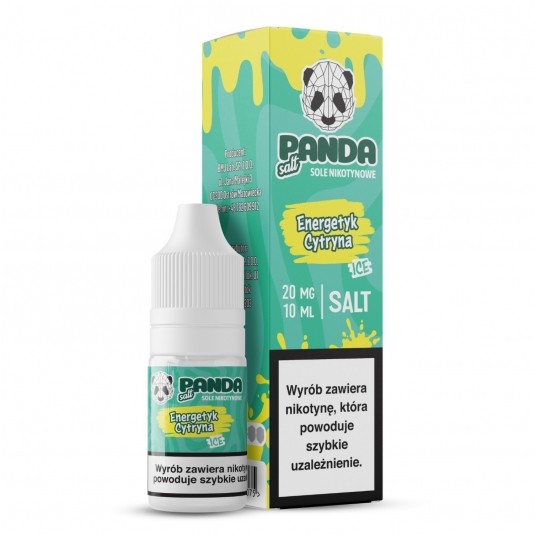 Liquid Panda Salt 10ml Energetyk z Nutą Cytryny 20mg
