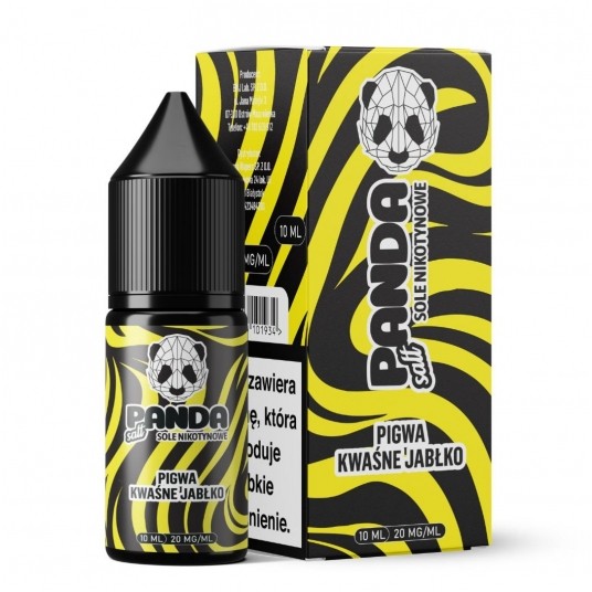Liquid Panda Salt 10ml Kwaśne Jabłko Pigwa Ice 20mg