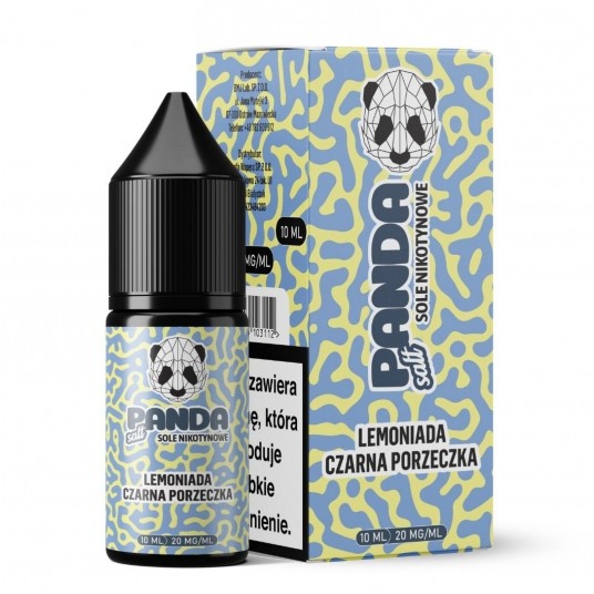 Liquid Panda Salt 10ml Lemoniada Czarna Porzeczka 20mg
