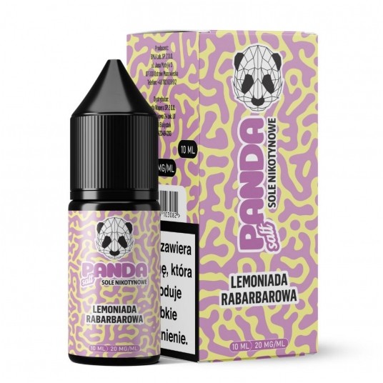 Liquid Panda Salt 10ml Lemoniada Rabarbarowa 20mg