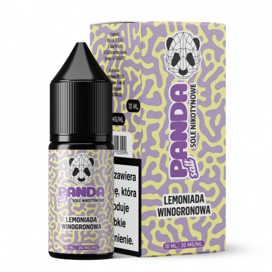 Liquid Panda Salt 10ml Lemoniada Winogronowa 20mg