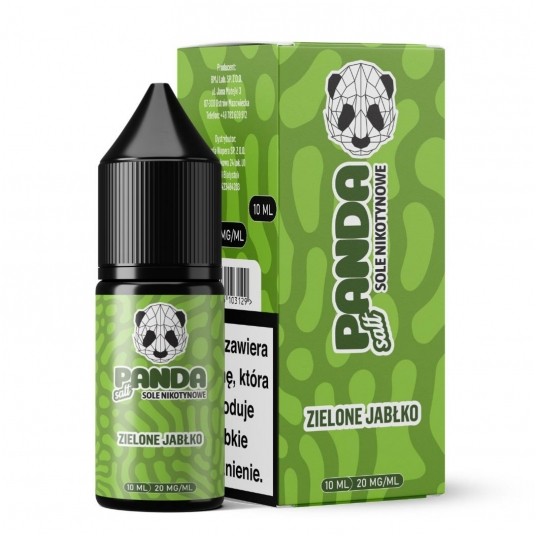 Liquid Panda Salt 10ml Zielone Jabłko 20mg