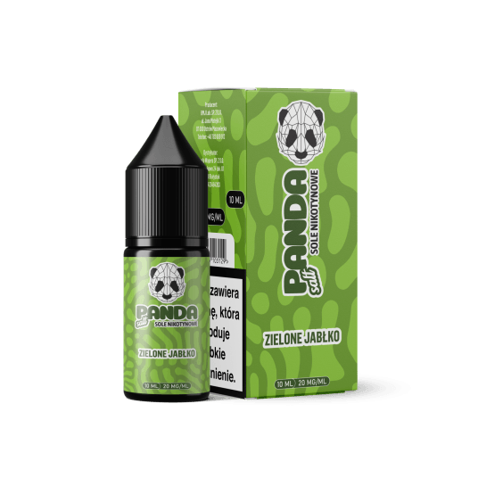 Liquid Panda Salt 10ml Zielone Jabłko 20mg