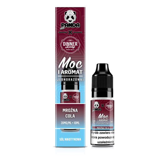 Liquid Panda x Dinner Salt 10ml - Mroźna Cola 20mg