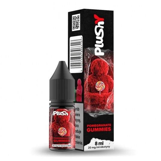 Liquid Plushy Salt Candy 8ml Pomegranate Gummies 20mg