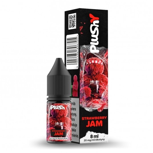 Liquid Plushy Salt Jam 8ml Strawberry Jam 20mg