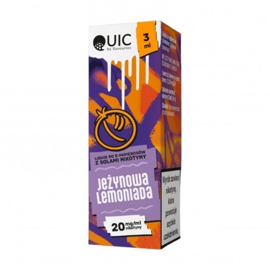 Liquid QUIC Salt 3ml Jeżynowa Lemoniada 20mg