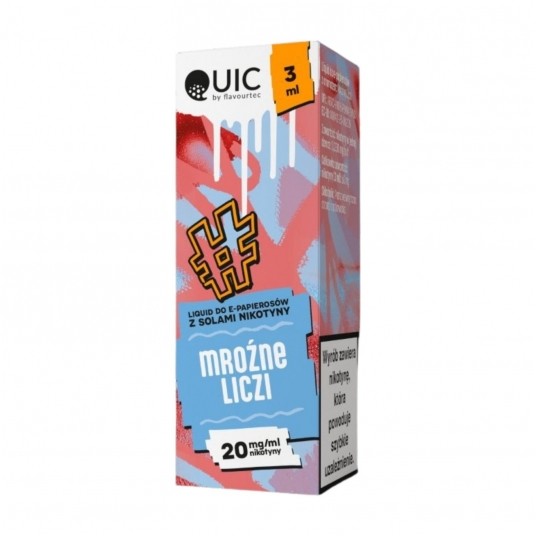 Liquid QUIC Salt 3ml Mroźne Liczi 20mg