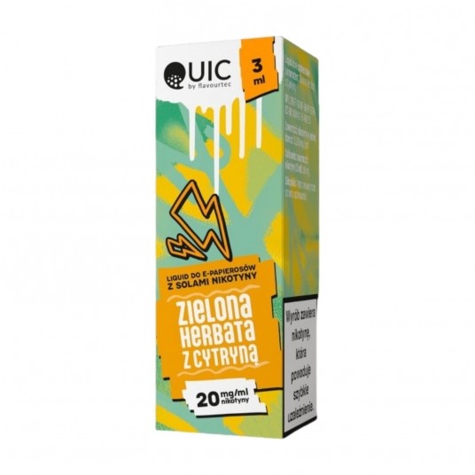 Liquid QUIC Salt 3ml Zielona Herbata z Cytryną 20mg