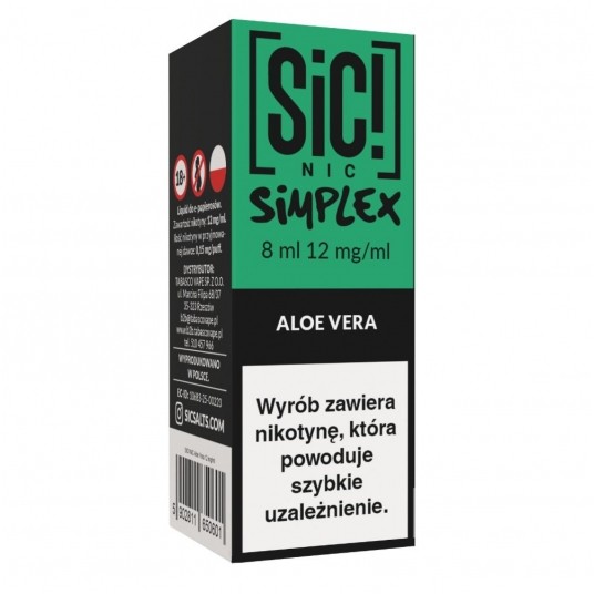 Liquid SIC! NIC 8ml Aloe Vera 12mg