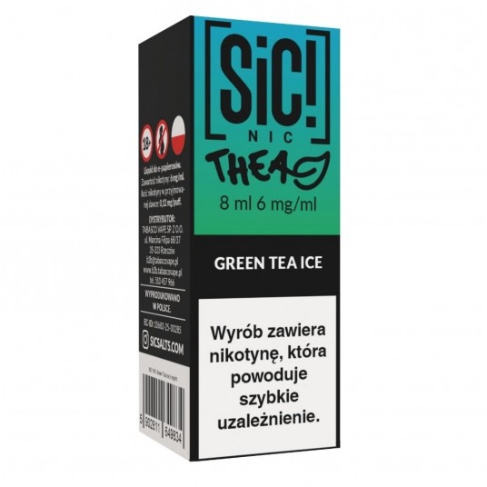 Liquid SIC! NIC 8ml - Green Tea Ice 6mg