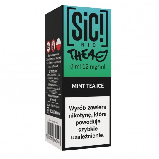 Liquid SIC! NIC 8ml Mint Tea Ice 12mg