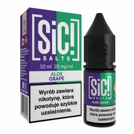 Liquid SIC! Salt 10ml - Aloe Grape 20mg