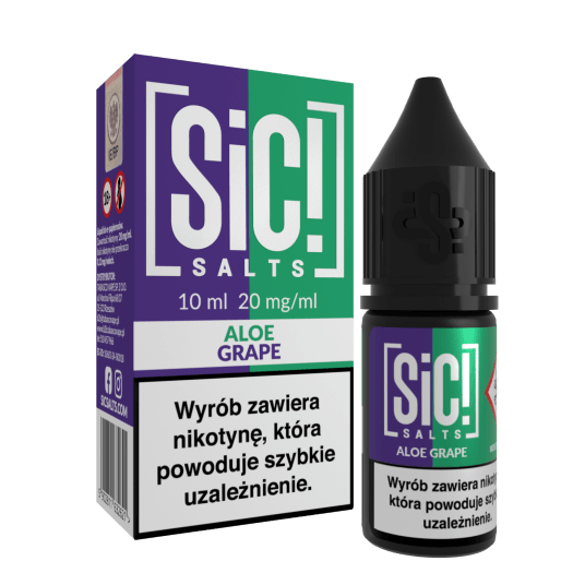 Liquid SIC! Salt 10ml - Aloe Grape 20mg