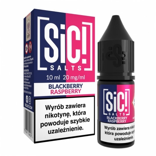 Liquid SIC! Salt 10ml - Blackberry Raspberry 20mg