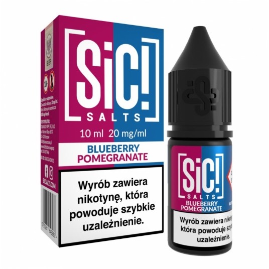 Liquid SIC! Salt 10ml Blueberry Pomegranate 20mg