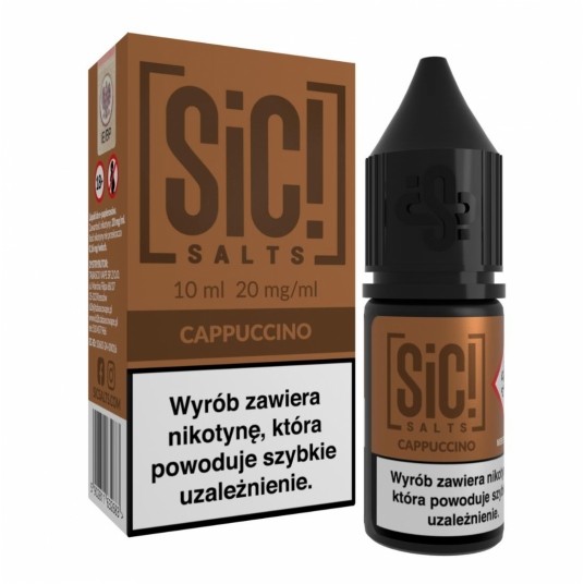Liquid SIC! Salt 10ml - Cappuccino 20mg