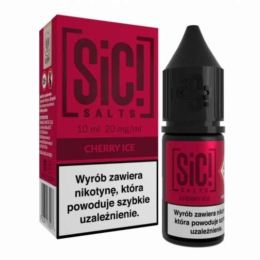 Liquid SIC! Salt 10ml - Cherry Ice 20mg