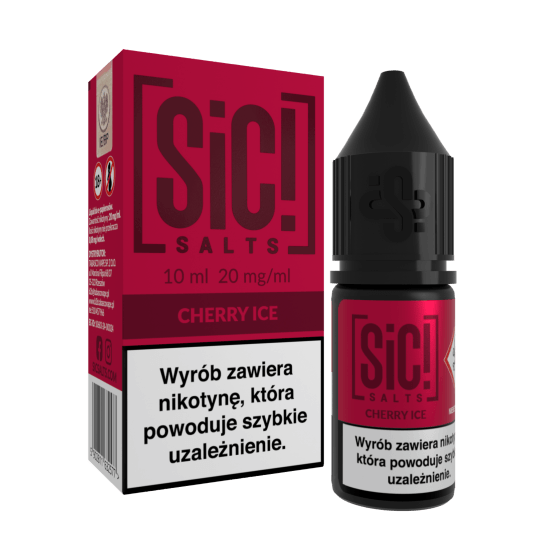 Liquid SIC! Salt 10ml - Cherry Ice 20mg