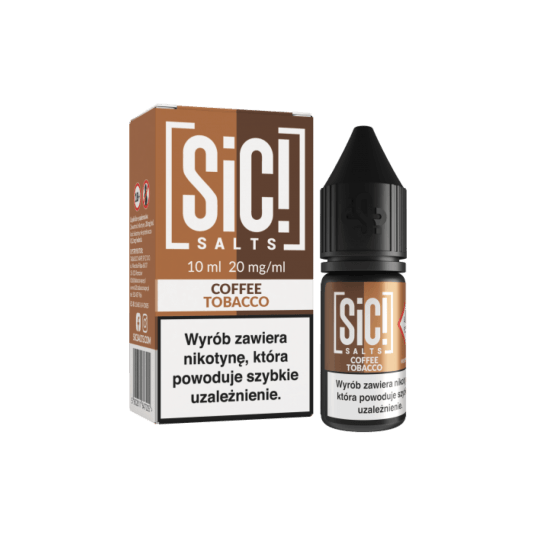Liquid SIC! Salt 10ml - Coffee Tobacco 20mg