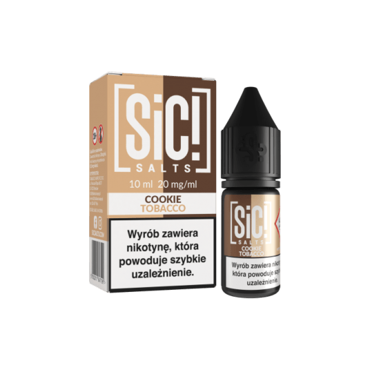 Liquid SIC! Salt 10ml - Cookie Tobacco 20mg