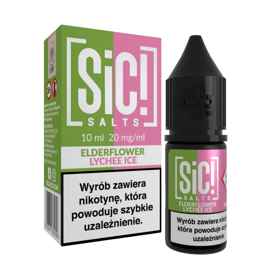 Liquid SIC! Salt 10ml - Elderflower Lychee 20mg