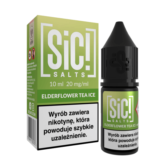 Liquid SIC! Salt 10ml - Elderflower Tea Ice 20mg