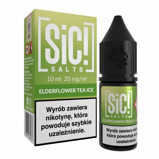 Liquid SIC! Salt 10ml - Elderflower Tea Ice 20mg
