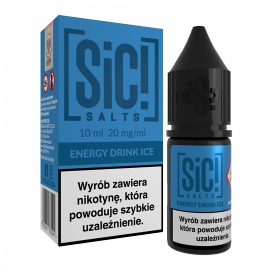 Liquid SIC! Salt 10ml Energy Drink Ice 20mg