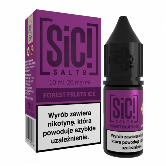 Liquid SIC! Salt 10ml - Forest Fruits Ice 20mg