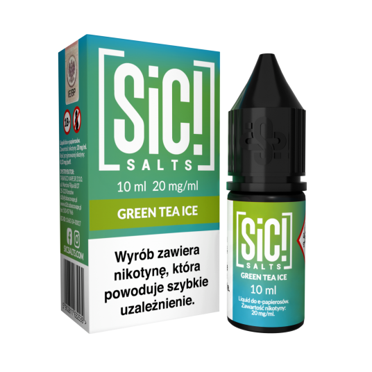 Liquid SIC! Salt 10ml - Green Tea Ice 20mg