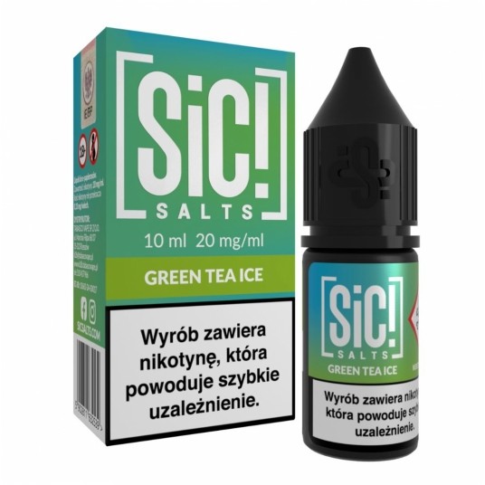 Liquid SIC! Salt 10ml - Green Tea Ice 20mg