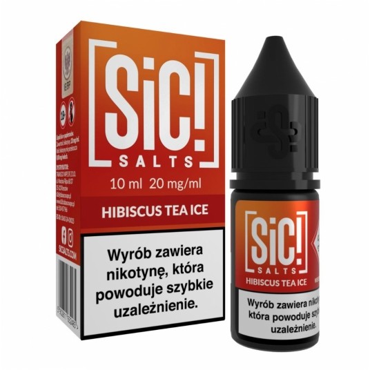 Liquid SIC! Salt 10ml - Hibiscus Tea Ice 20mg