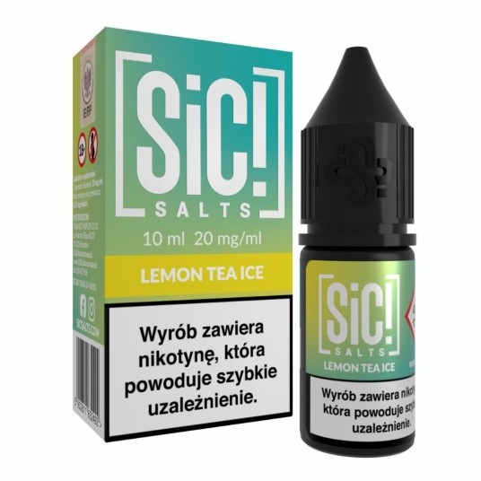 Liquid SIC! Salt 10ml - Lemon Tea Ice 20mg