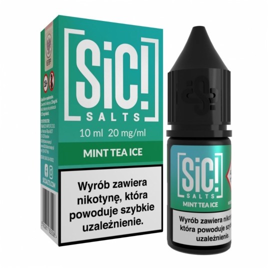 Liquid SIC! Salt 10ml - Mint Tea Ice 20mg