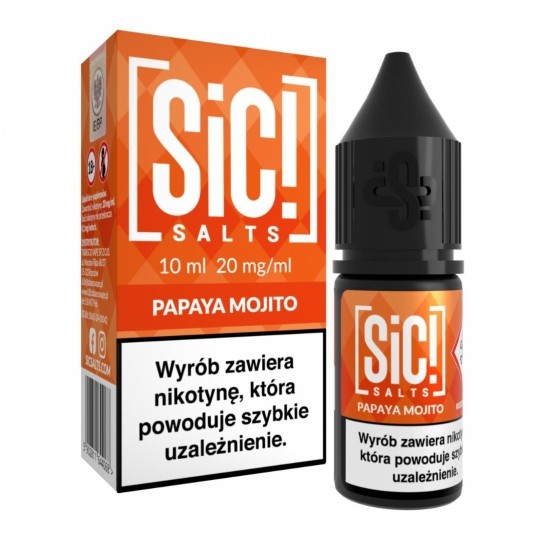 Liquid SIC! Salt 10ml - Papaya Mojito 20mg
