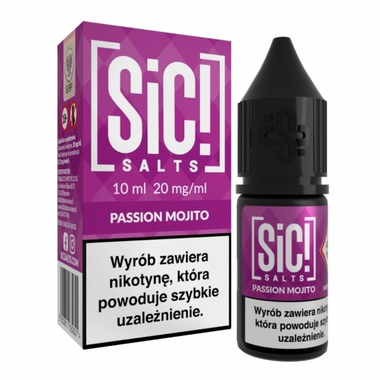 Liquid SIC! Salt 10ml - Passion Mojito 20mg