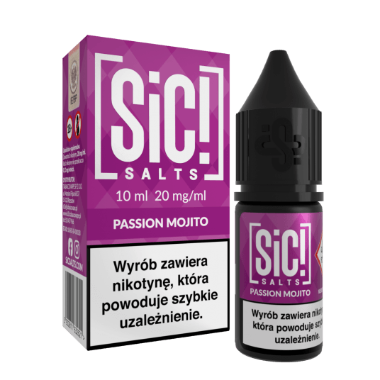 Liquid SIC! Salt 10ml - Passion Mojito 20mg