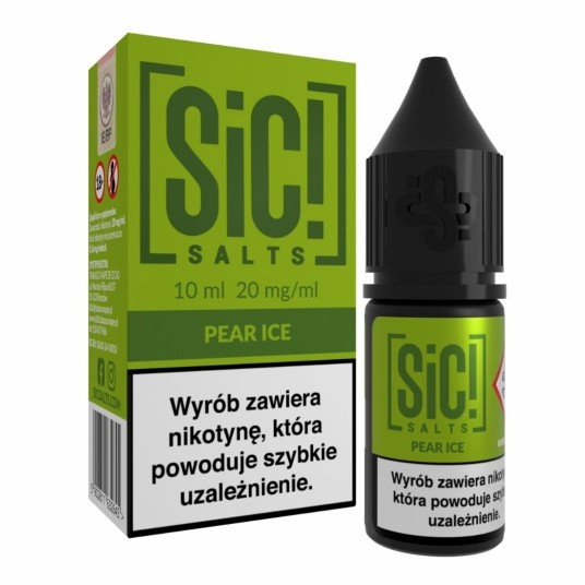 Liquid SIC! Salt 10ml - Pear Ice 20mg