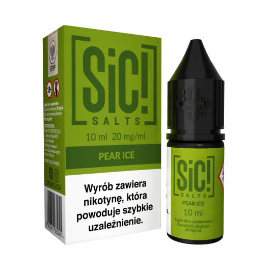 Liquid SIC! Salt 10ml - Pear Ice 20mg