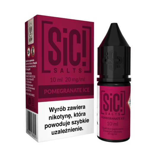 Liquid SIC! Salt 10ml - Pomagranate Ice 20mg