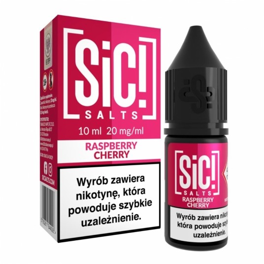 Liquid SIC! Salt 10ml - Raspberry Cherry 20mg