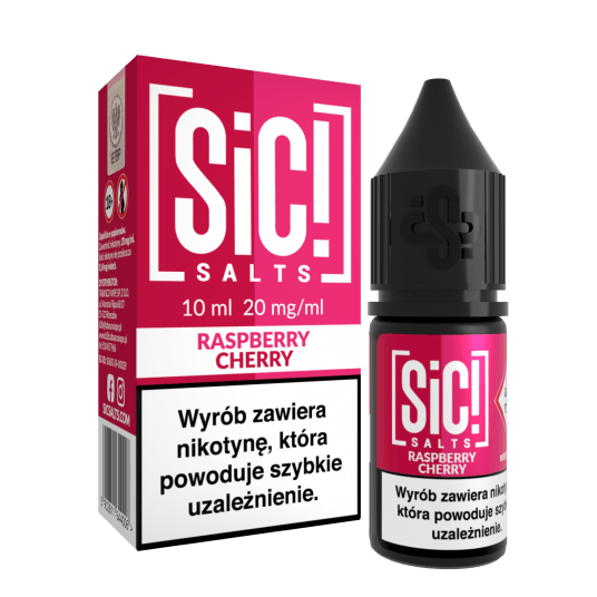 Liquid SIC! Salt 10ml - Raspberry Cherry 20mg